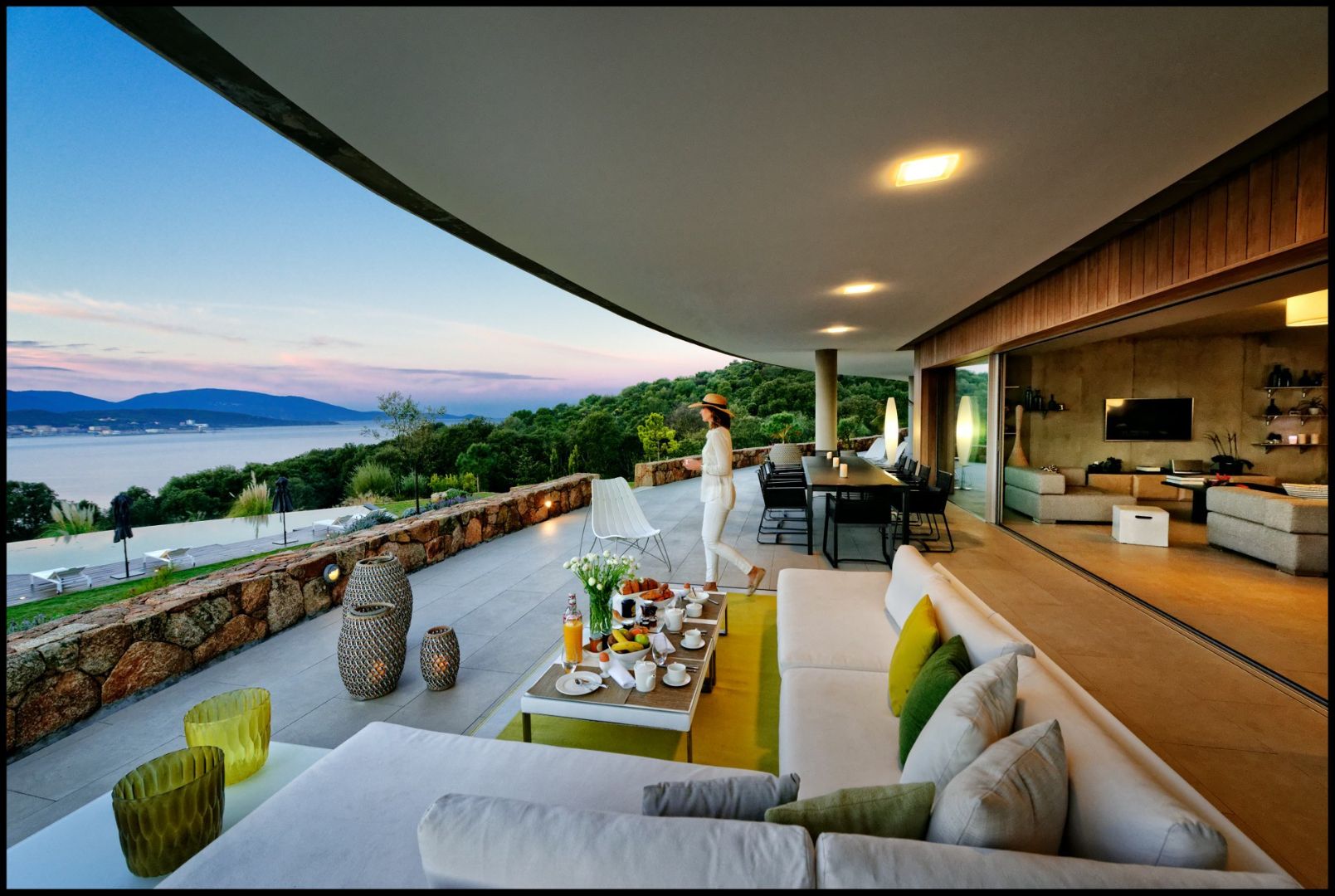 Location villa de luxe en bord de mer | Domaine Cipiniello